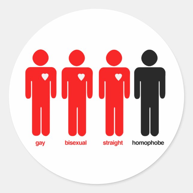 Everyone Loves Classic Round Sticker (Front)