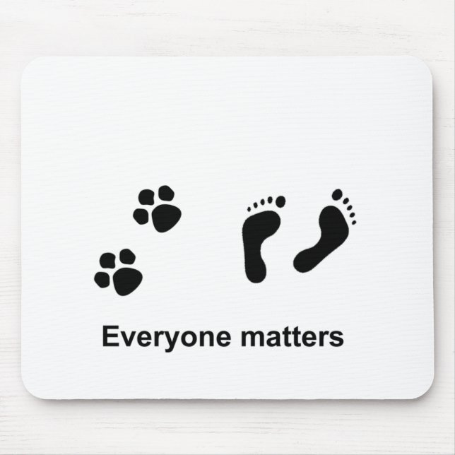 Everyone matters mouse pad (Front)