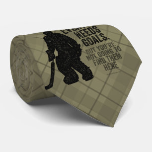 Everyone Needs Goals (Hockey) Tie