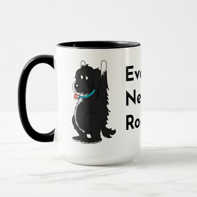 Everyone Needs Roger Support Mug (Left)