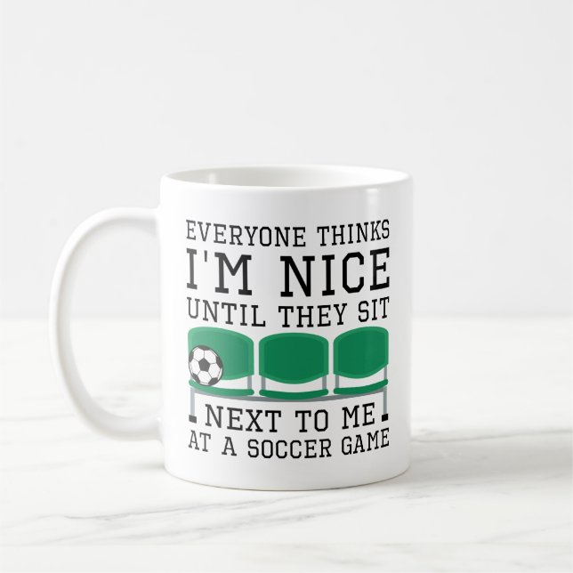 Everyone Thinks I’m Nice Coffee Mug (Left)