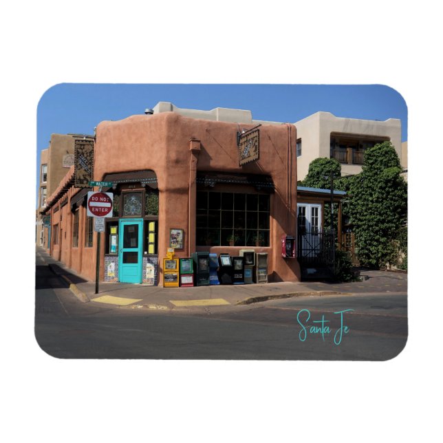 Everyone's Favourite Cafe in Santa Fe New Mexico Magnet (Horizontal)