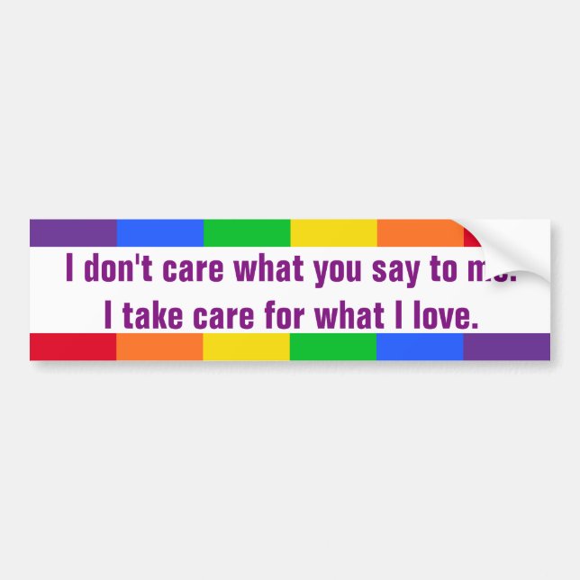 Everyone's free bumper sticker (Front)