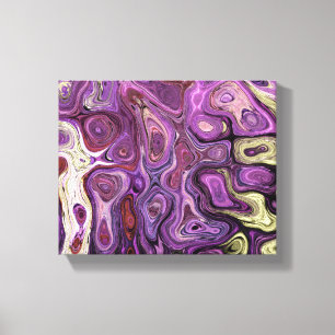 Everything Abstract 55.55 Canvas Print