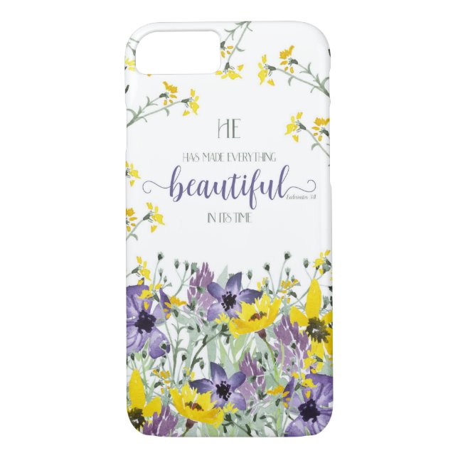 Everything Beautiful - Ecc 3:11 Case-Mate iPhone Case (Back)