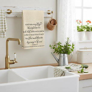 Everything beautiful sack cloth kitchen towel