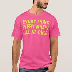 Everything Everywhere All At Once mustard T-Shirt