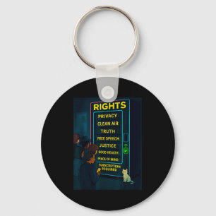 Everything For A Price Funny Satire Gift Keychain