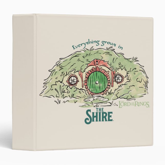 Everything Grows in THE SHIRE™ Binder (Front/Spine)