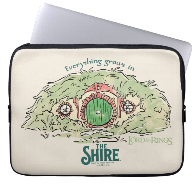 Everything Grows in THE SHIRE™ Laptop Sleeve (Front)