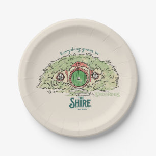 Everything Grows in THE SHIRE™ Paper Plate