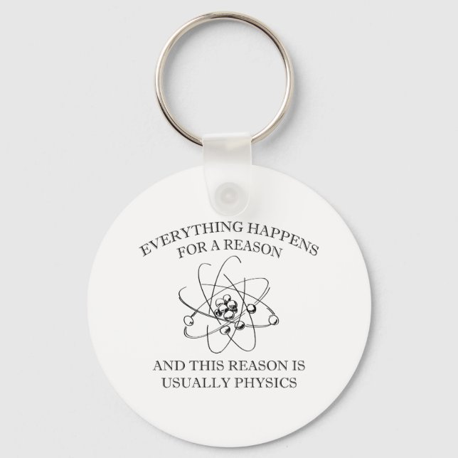 Everything Happens For A Reason Keychain (Front)
