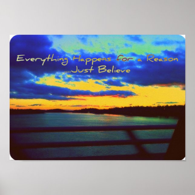 Everything Happens for a Reason Poster (Front)