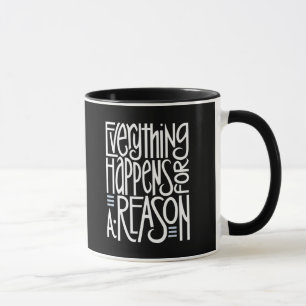 Everything Happens white Mug