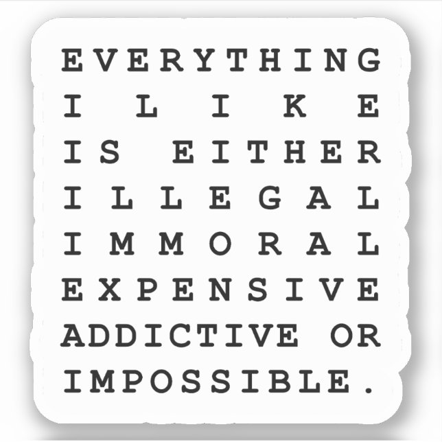 Everything I Like (Front)