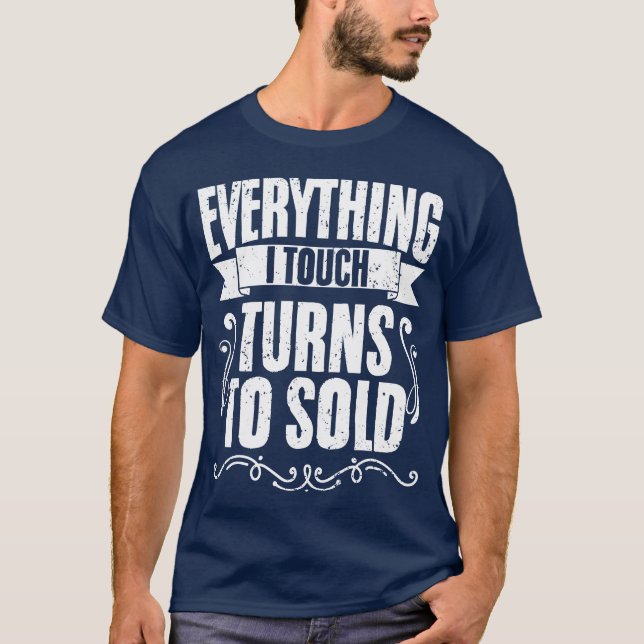 Everything Iouchurnso Sold Funny Vehicle Car retro T-Shirt (Front)