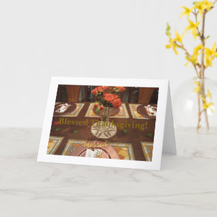 Everything is a Gift from God, Thanksgiving Card