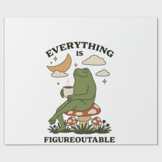 Everything is Figureoutable Wrapping Paper