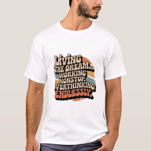 Everything is Fine Anxiety T-Shirt (Front)