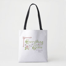 Everything is Grace, St. Therese of Lisieux w/Logo