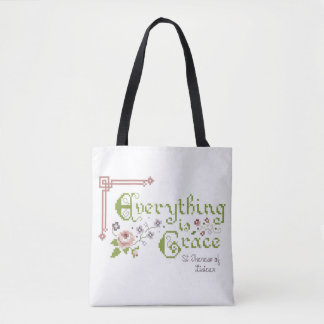 Everything is Grace St. Therese Tote no Logo Bag