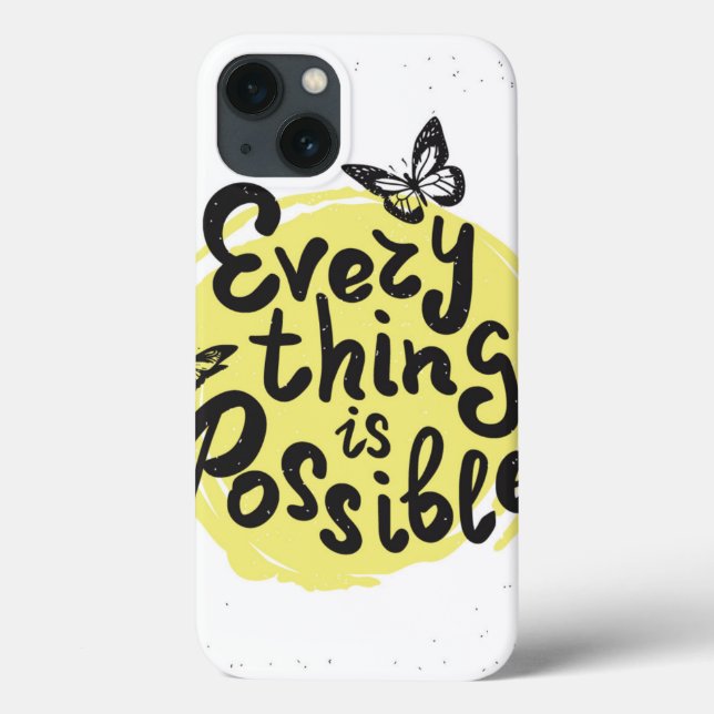 Everything Is Possible Case-Mate iPhone Case (Back)