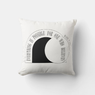 Everything is Possible - Mark 9:23 Throw Pillow