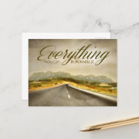 "Everything is possible" Motivation Affirmation