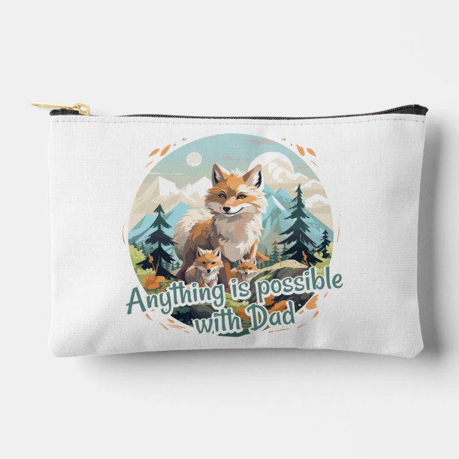 Everything is possible with Dad Accessory Pouch (Front)