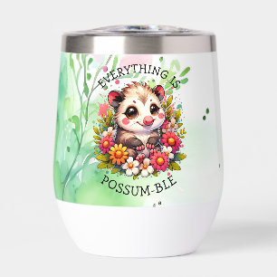 Everything is Possum-ble Inspirational Pun