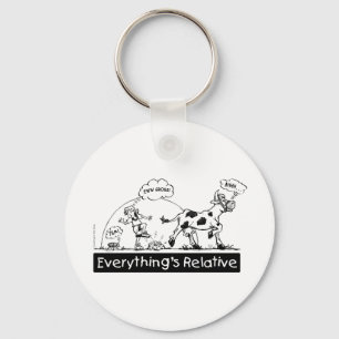 Everything is Relative Keychain
