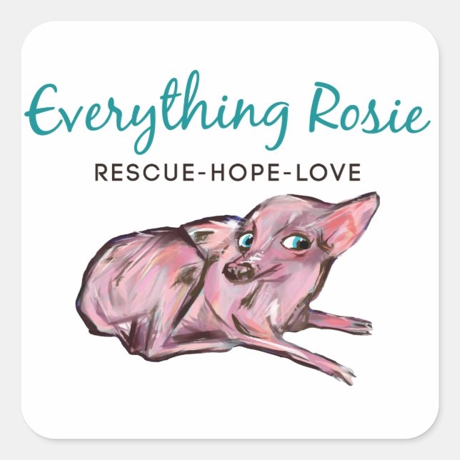 Everything Rosie Stickers (Front)