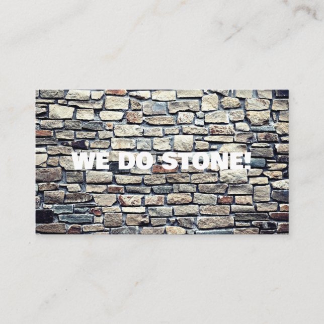 EVERYTHING STONE BUSINESS CARD (Front)