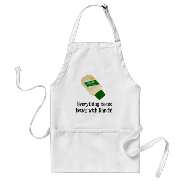 Everything Tastes Better with Ranch Standard Apron (Front)
