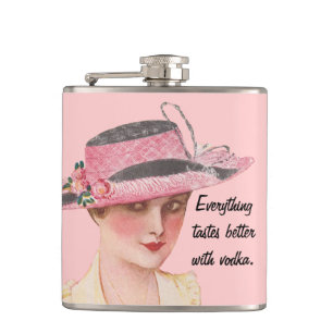 Everything Tastes Better With Vodka Hip Flask