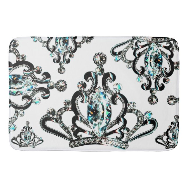 “Everything Tiara” Bathroom Mat (Front)
