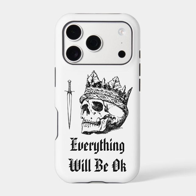 Everything Will Be OK iPhone 17 Pro Case (Verso)
