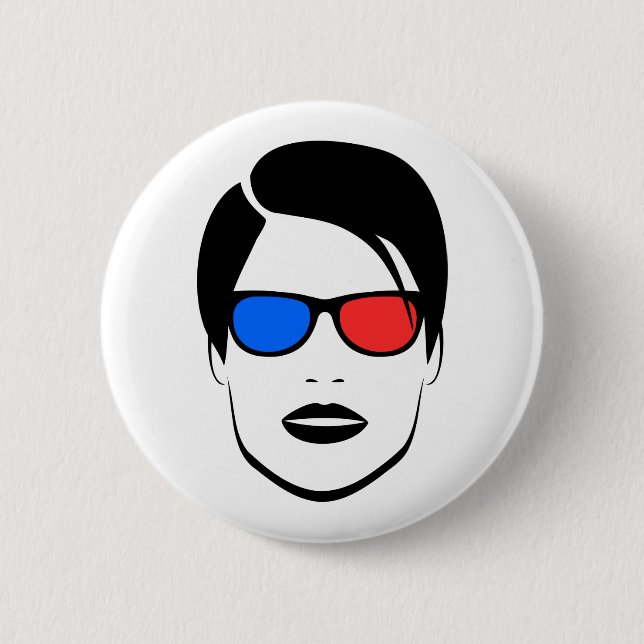 Everything's 3D 2 Inch Round Button (Front)