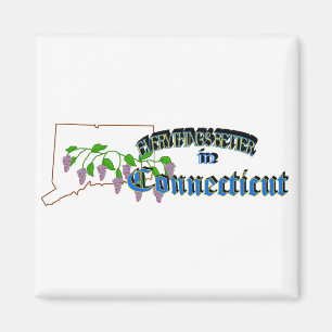 Everything's Better in Connecticut Magnet