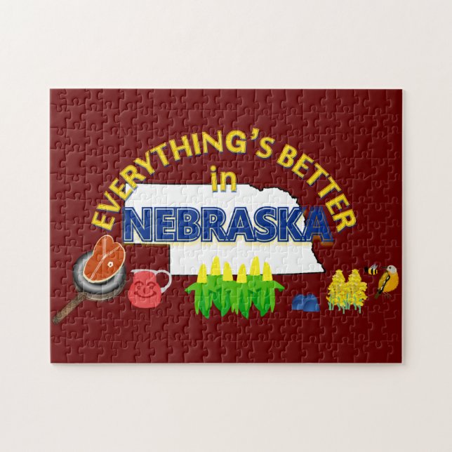 Everything's Better in Nebraska Puzzle (Horizontal)