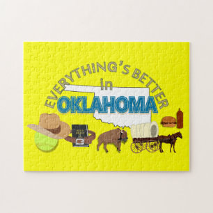 Everything's Better in Oklahoma Puzzle