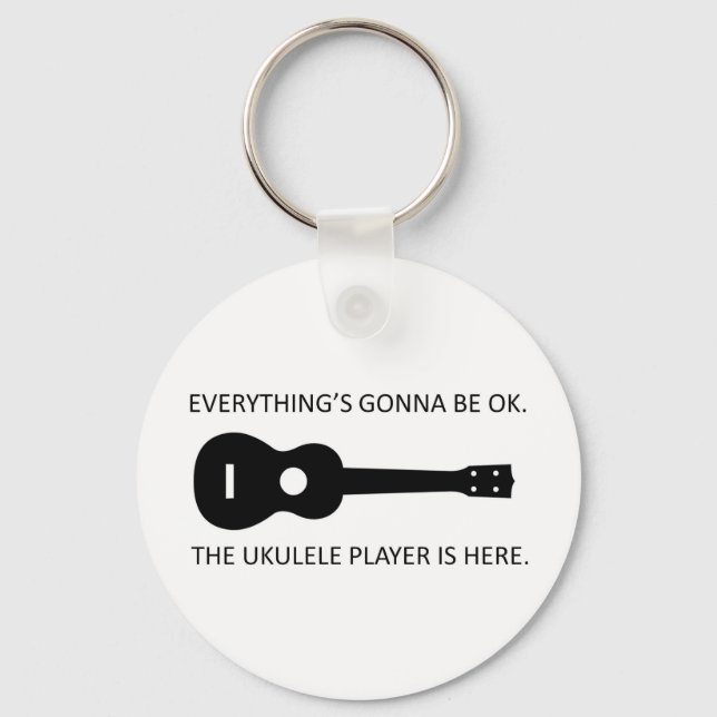 Everything's Gonna Be OK! Keychain (Front)