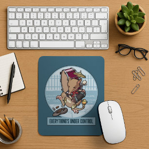 Everything's Under Control Bandicoot One Man Band Mouse Pad