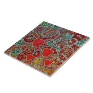 "Eve's Apples" (painting) Tile