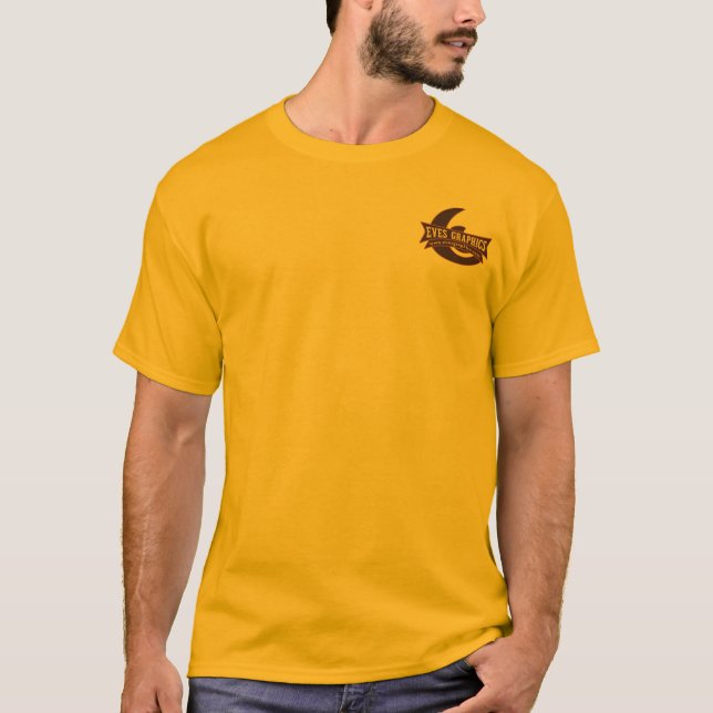 Eves Graphics Label T T-Shirt (Front)