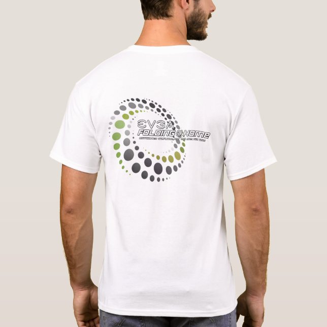 EVGA Folding@Home T-shirt graphique en spirale (Dos)