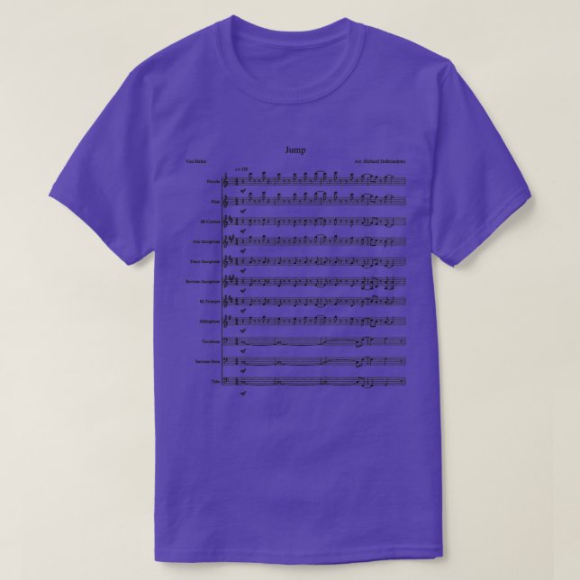 evh van halen jump T-Shirt (Design Front)