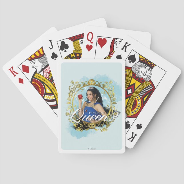 Evie - Future Queen Playing Cards (Back)