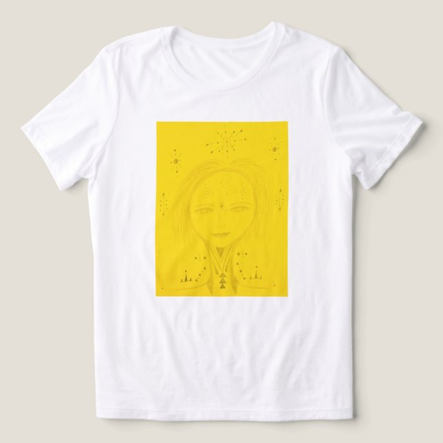 Evie Tri-Blend Shirt (Design Front)