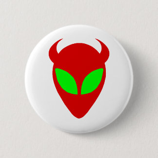 Evil Alien 2 Inch Round Button